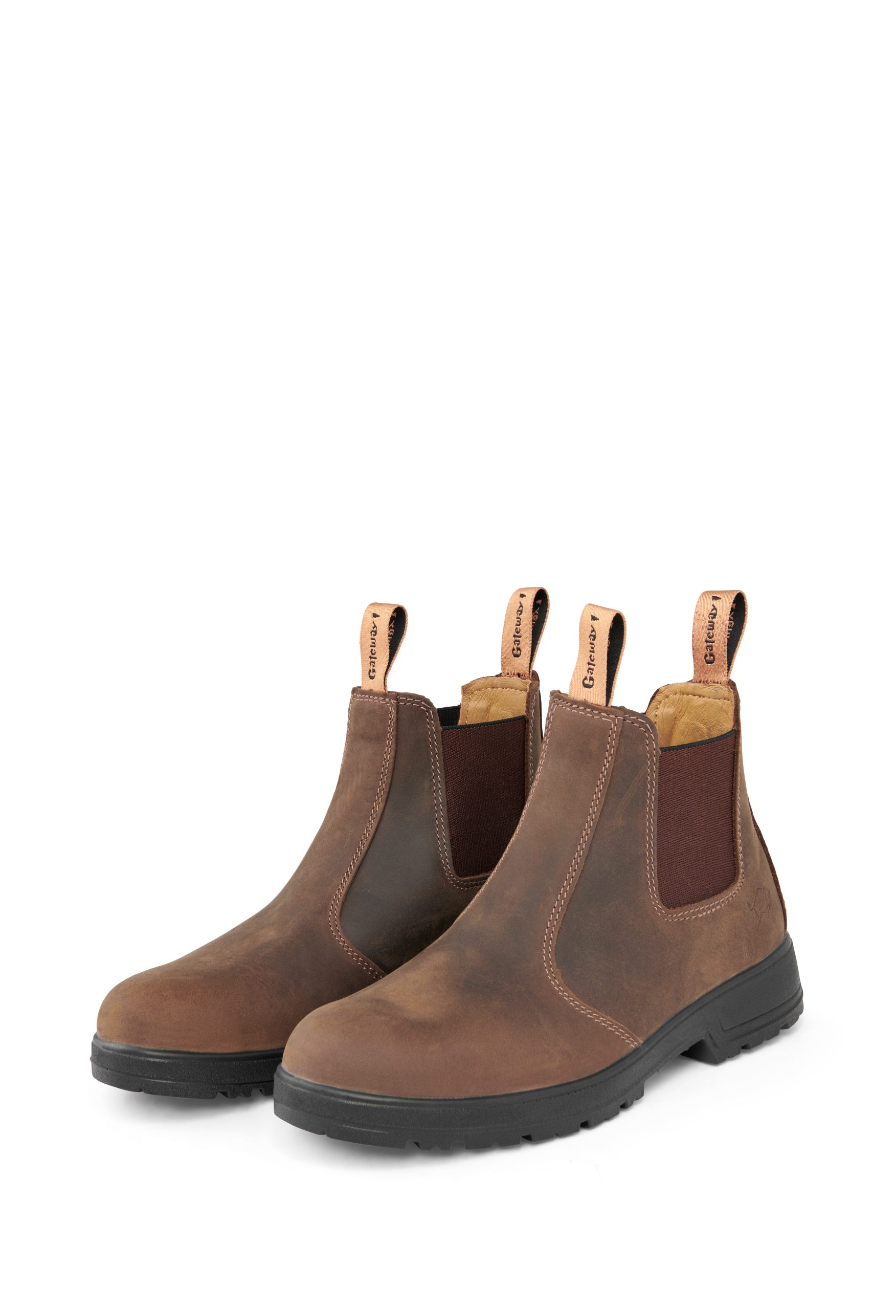 Gateway1 SD 6" Pull-on Chelsea férfi Chelsea lábbeli – 500102001 – Dark brown (1047)