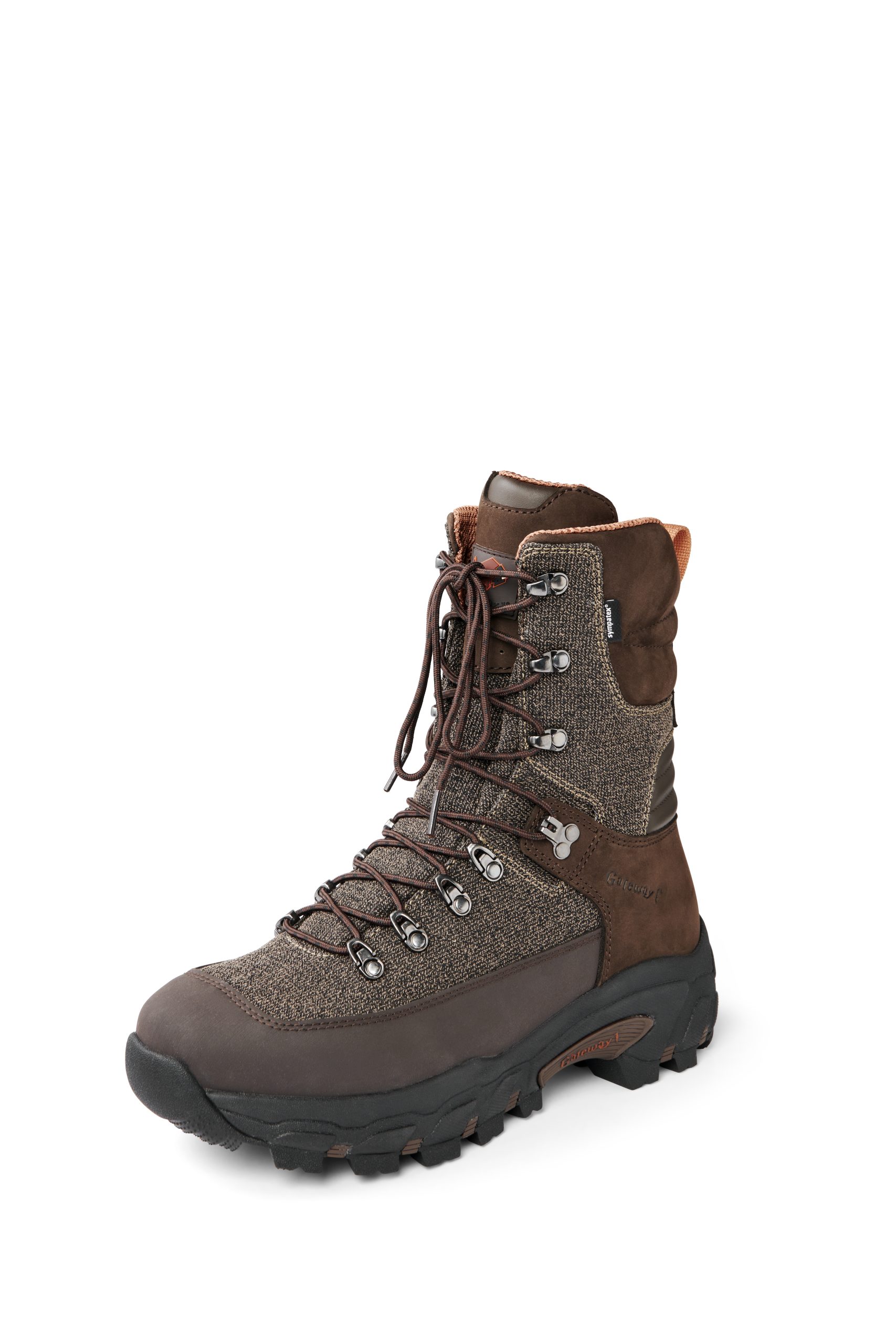 Gateway1 Staika 9" Armortex® Kevlar® nubukbőr terepi bakancs – 300104015 – Dark brown / olive (1046)