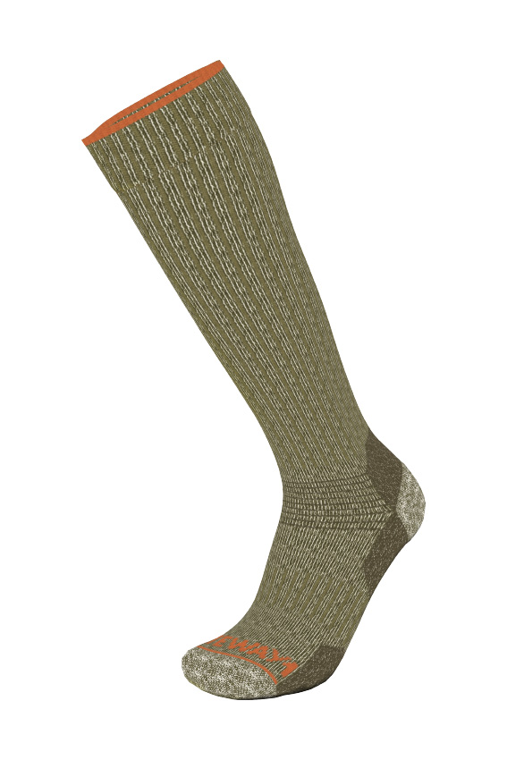 Gateway1 Ultra Kneehigh Sock térdig érő merinókeverék zokni – 900102001 – Olive melange (2149)