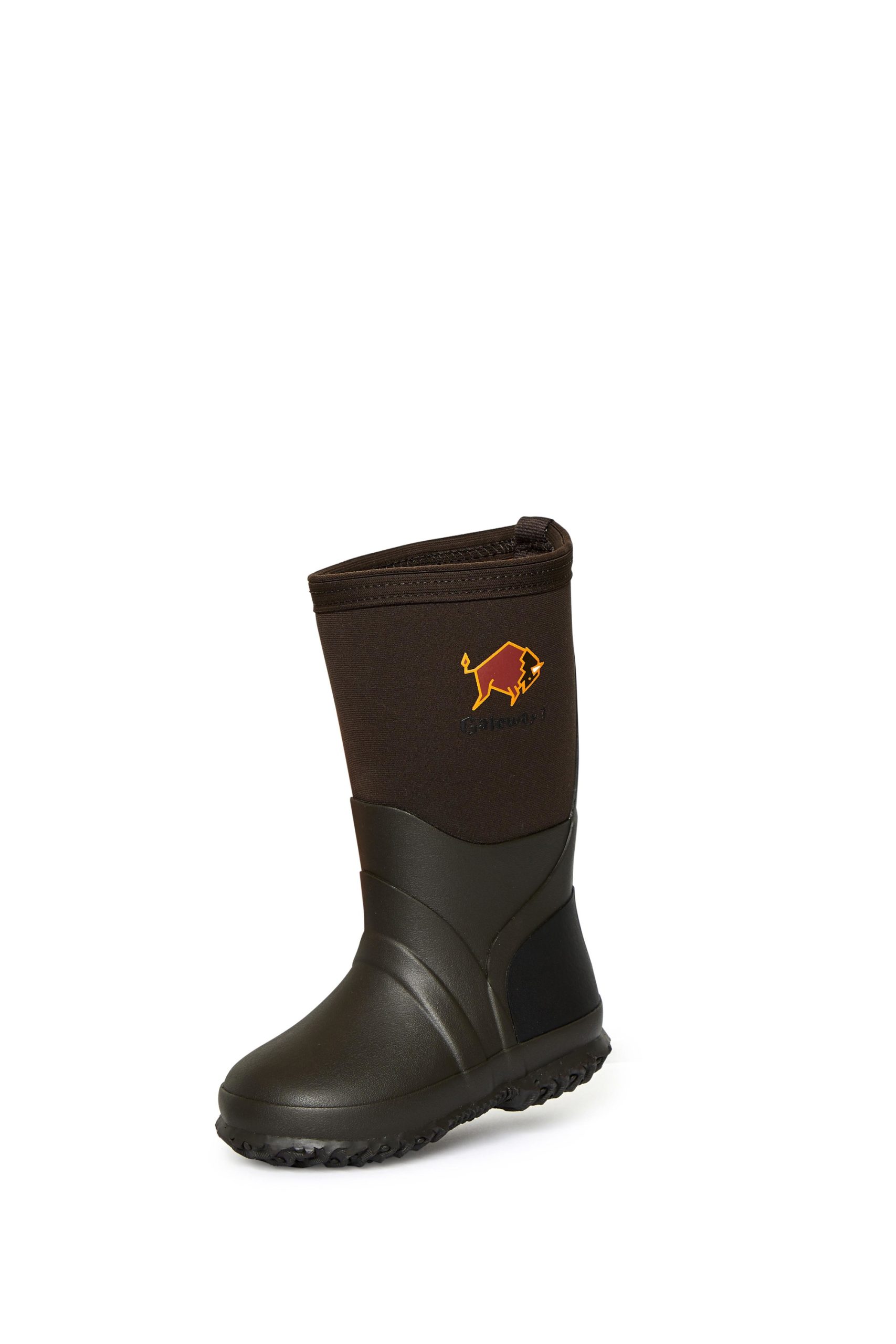 Gateway1 Wetland Master Kids 12" 7mm gyermek gumicsizma – 100101090 – Dark brown (1047)