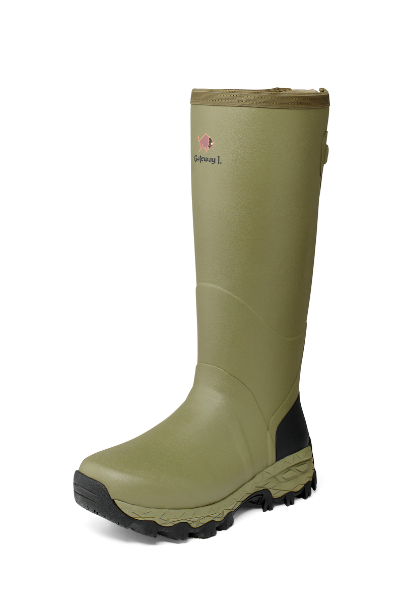 Gateway1 Woodstalker 18" 3mm neoprénnel bélelt gumicsizma – 100101047 – Cedar olive (0622)