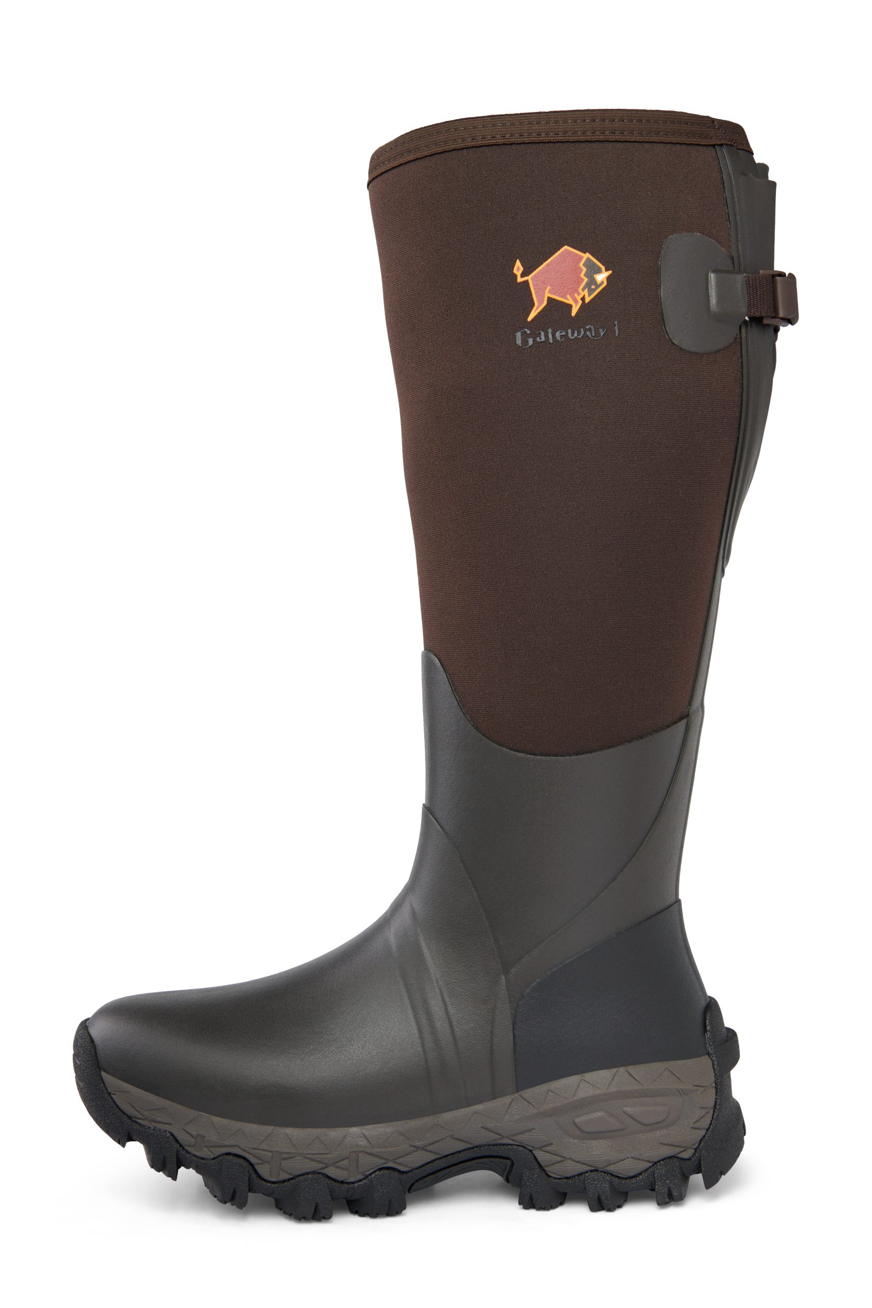 Gateway1 Woodwalker Lady 17" 4mm női gumicsizma – 100101022 – Dark brown (1047)