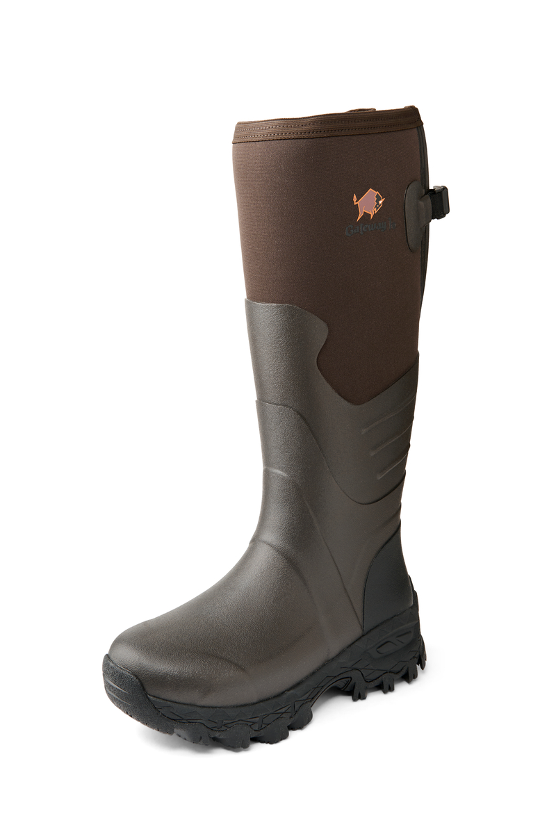Gateway1 Woodwalker Wide Lady 17" 4mm női magas szárú csizma – 100101052 – Dark brown (1047)