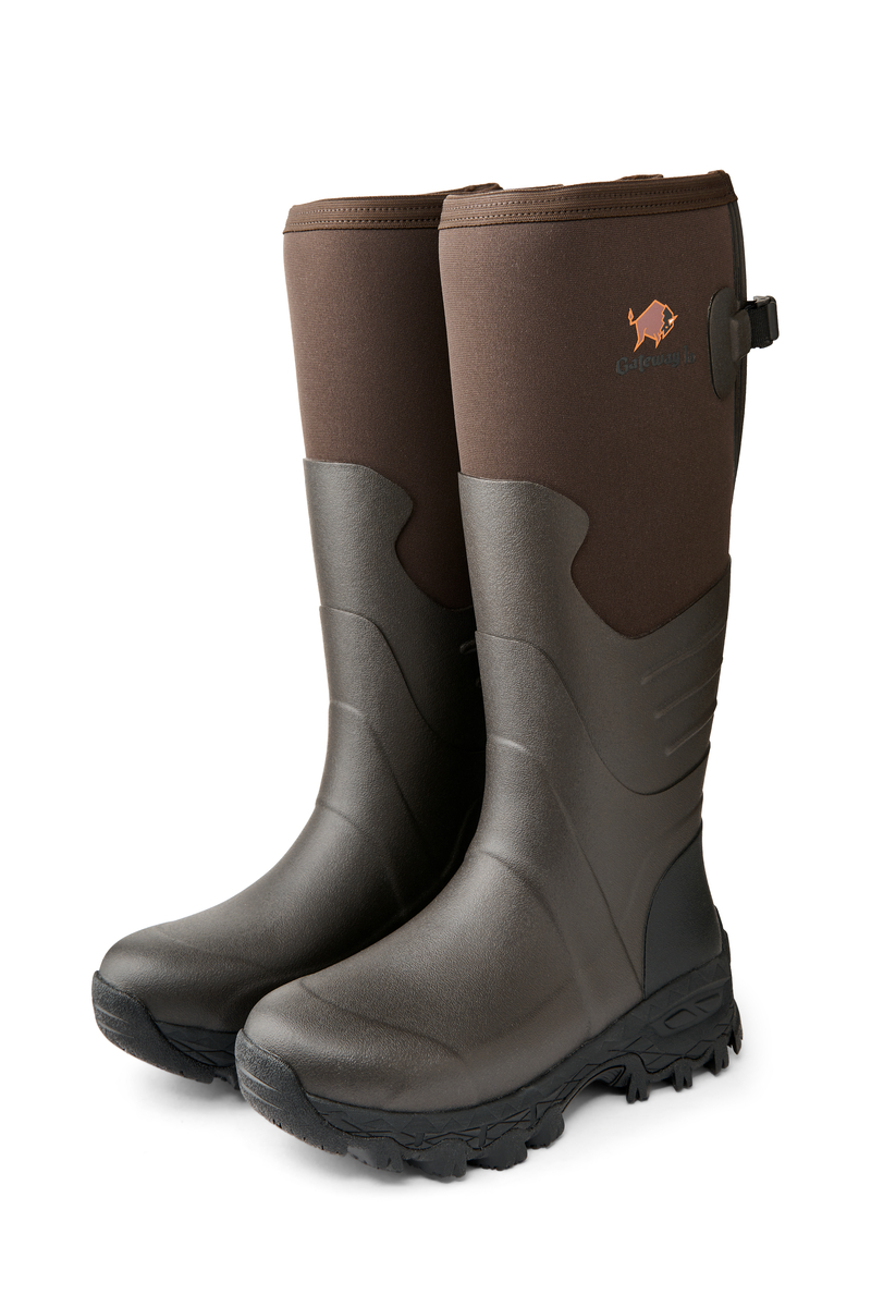 Gateway1 Woodwalker Wide Lady 17" 4mm női magas szárú csizma – 100101052 – Dark brown (1047)