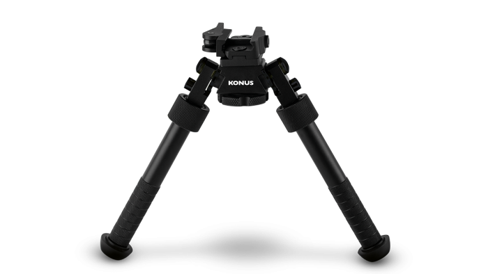 Konus Bipod-T 1949 matt fekete bipod kihúzható lábakkal