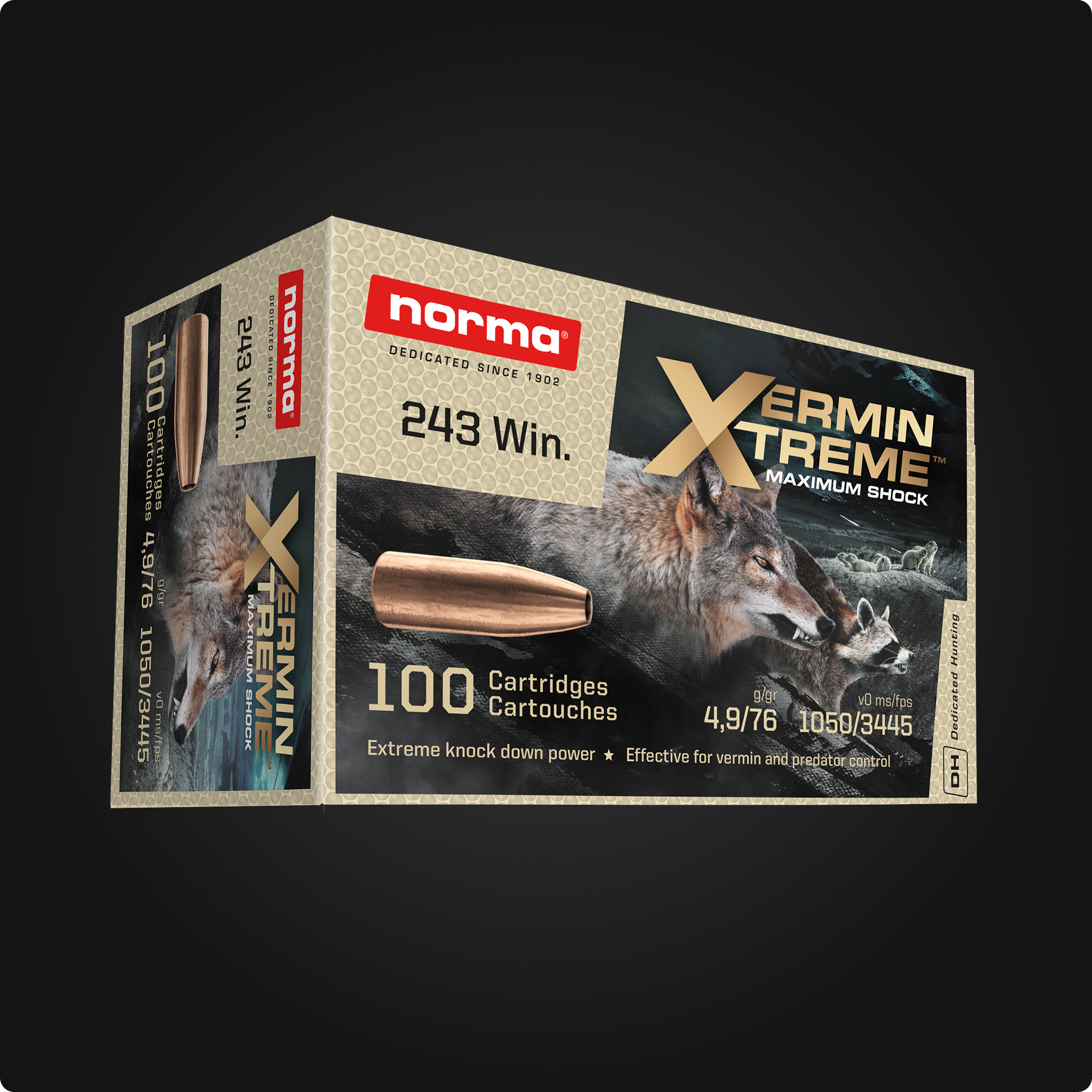Norma Verminxtreme – gyári csomagolásillusztráció a gyártó honlapjáról