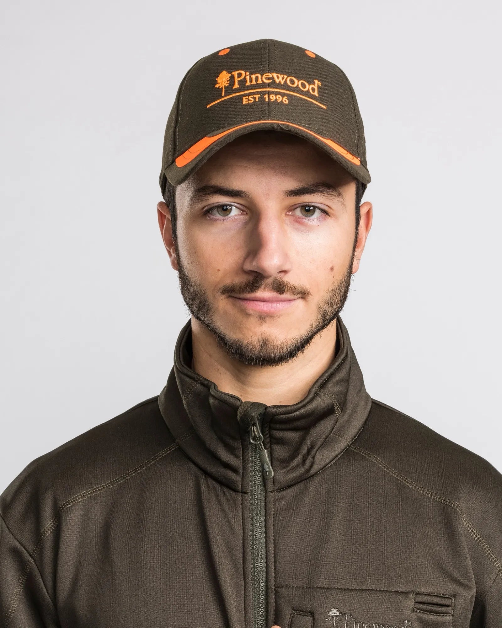 Pinewood® 2 - Color Cap – Mossgreen/Orange (192) – 9294