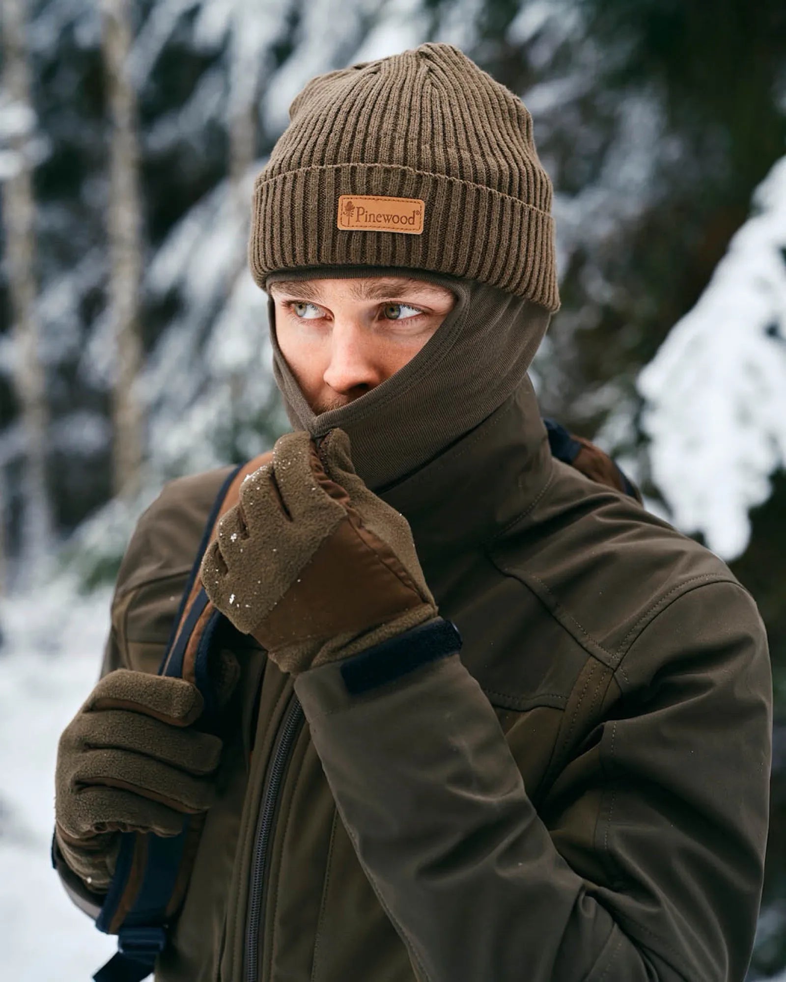 Pinewood® Balaclava – Green (100) – 8226