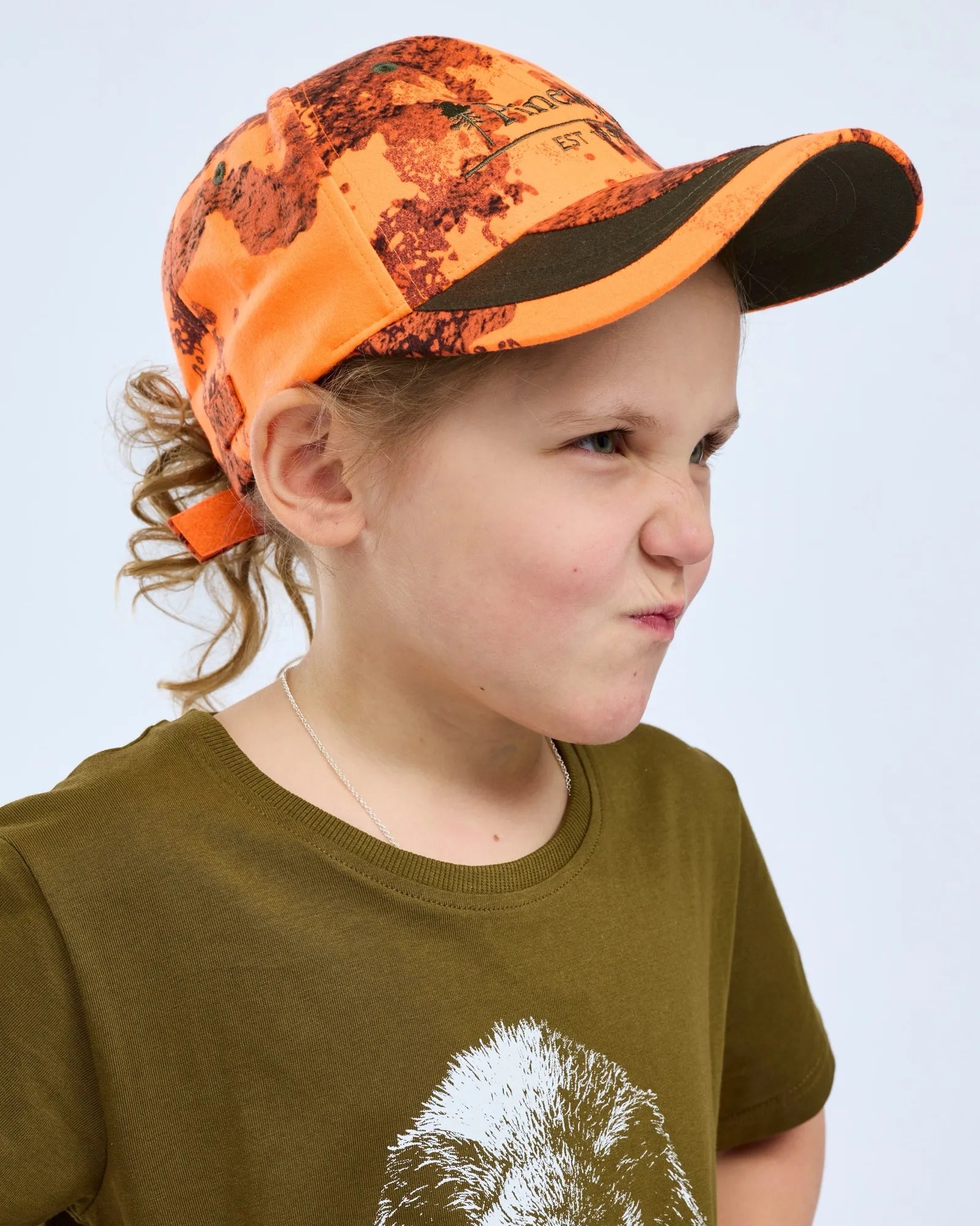 Pinewood® Camou Cap K's – Strata Blaze/Moss Gr (990) – 8994