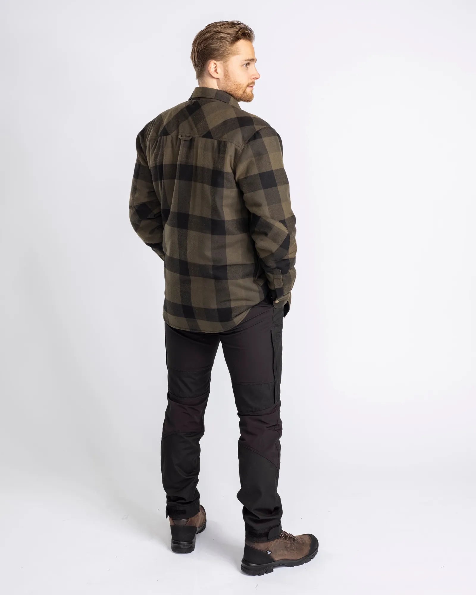 Pinewood® Canada Classic 2.0 Shirt M's – Green/Black (101) – 5000