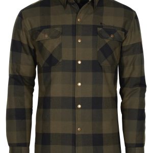 Pinewood® Canada Classic 2.0 Shirt M's – Green/Black (101) – 5000