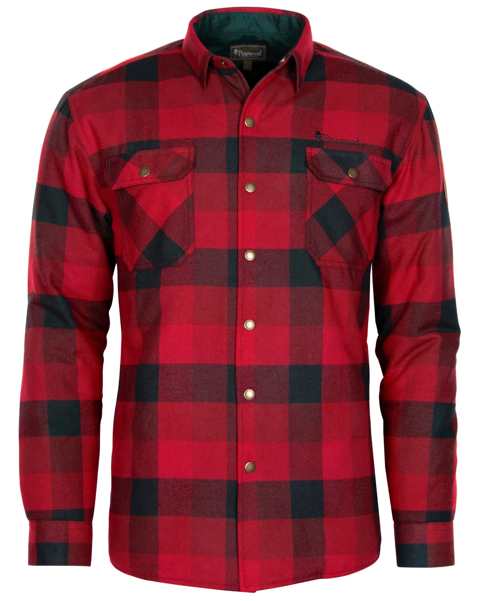 Pinewood® Canada Classic 2.0 Shirt M's – Red/Black (518) – 5000