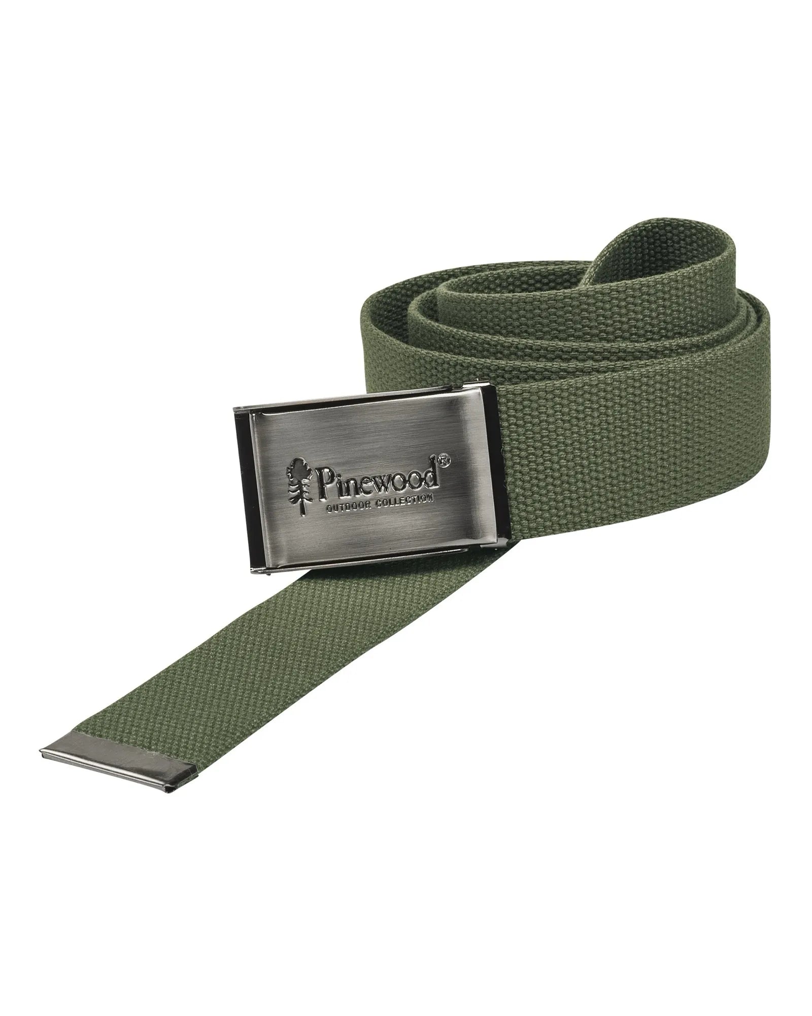 Pinewood® Canvas Belt – Olive (107) – 9199