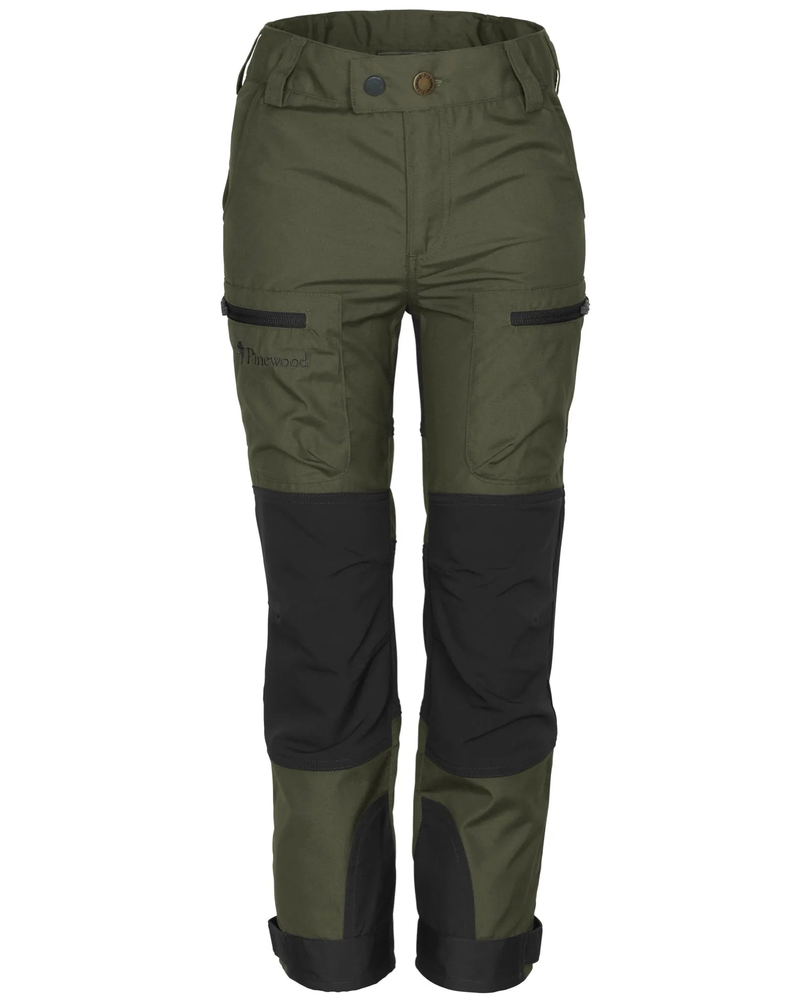 Pinewood® Caribou TC Trousers K's – MossGreen/Black (153) – 6085
