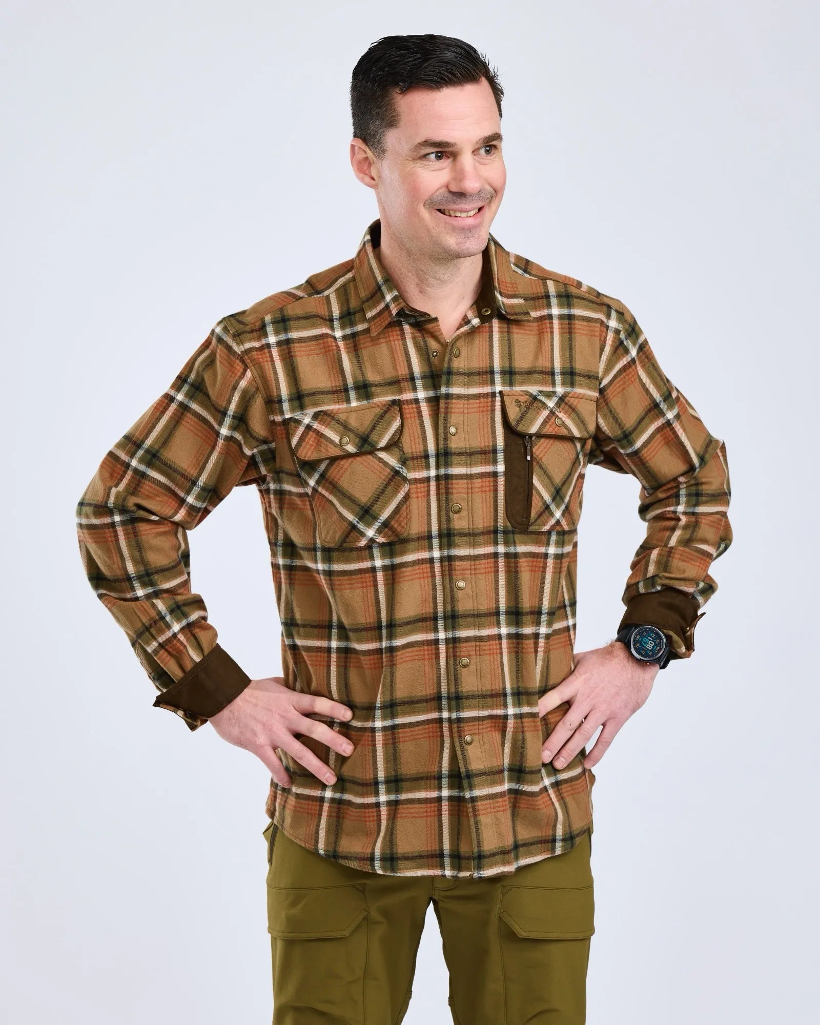 Pinewood® Cornwall Shirt M's – D.Sandstone (277) – 9435