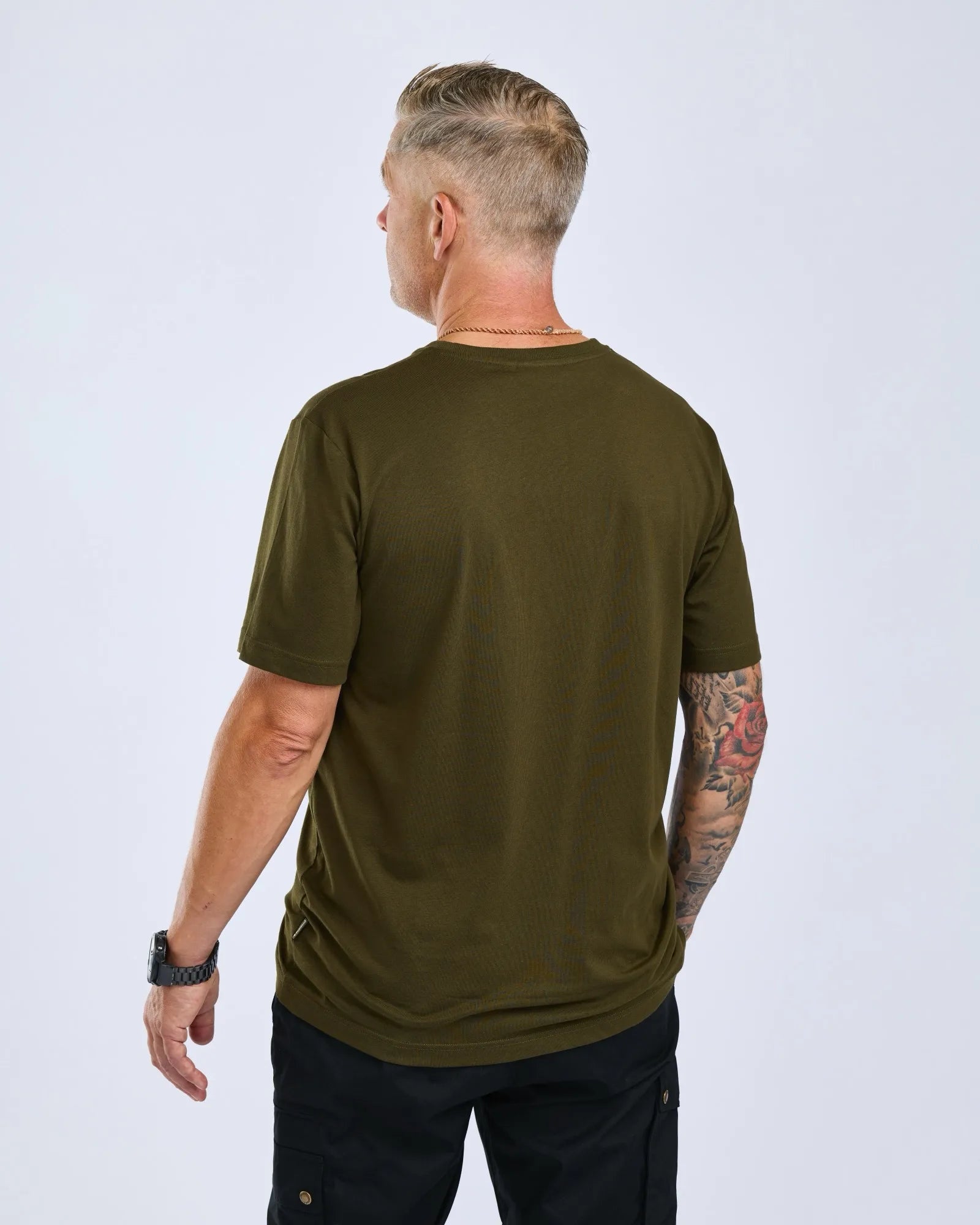 Pinewood® Fish T-shirt M's – Green (100) – 5465