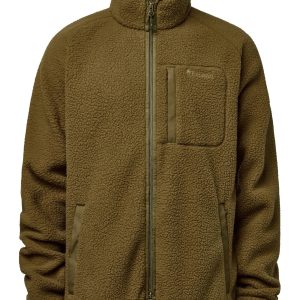 Pinewood® Forest Pile Fleece Jacket M's – Olive Green (770) – 5369