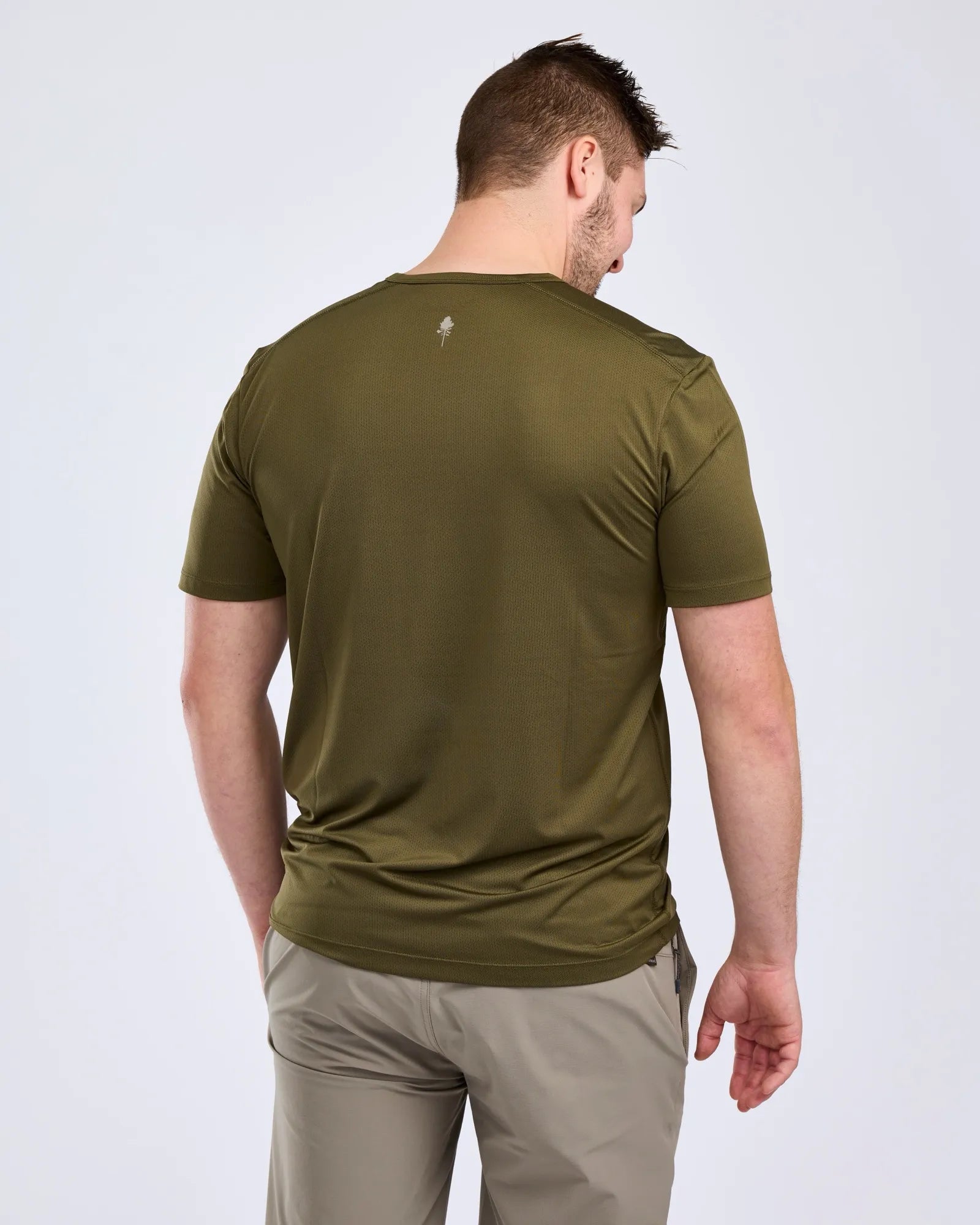 Pinewood® Function T-shirt M's – Moss Green (135) – 5462
