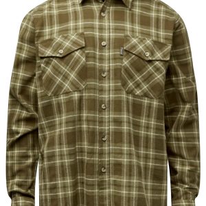 Pinewood® Härjedalen Shirt M's – Olive Green (770) – 9026