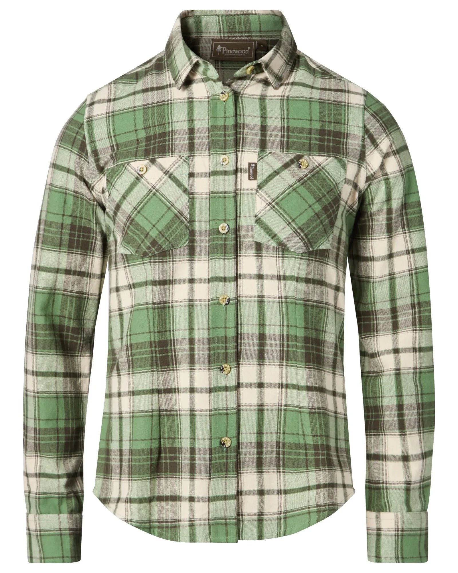Pinewood® Härjedalen Shirt W's – Sage Green/MossGr (782) – 9327