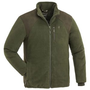 Pinewood® Harrie Fleece Jacket M's – Green/Suedebrown (724) – 5064