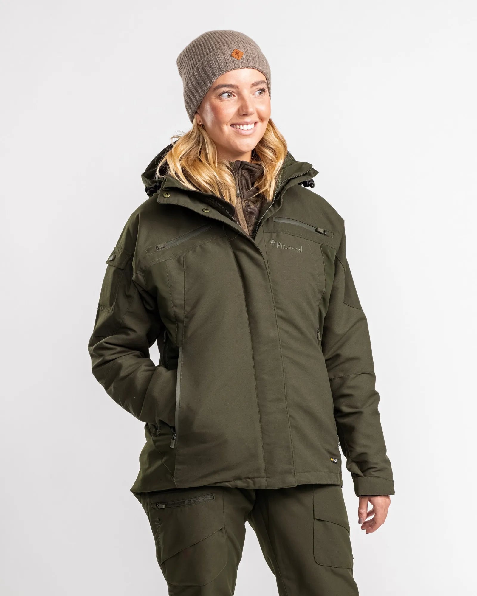 Pinewood® Hunter Pro Xtreme 2.0 Jacket W's – Moss Green (135) – 3890