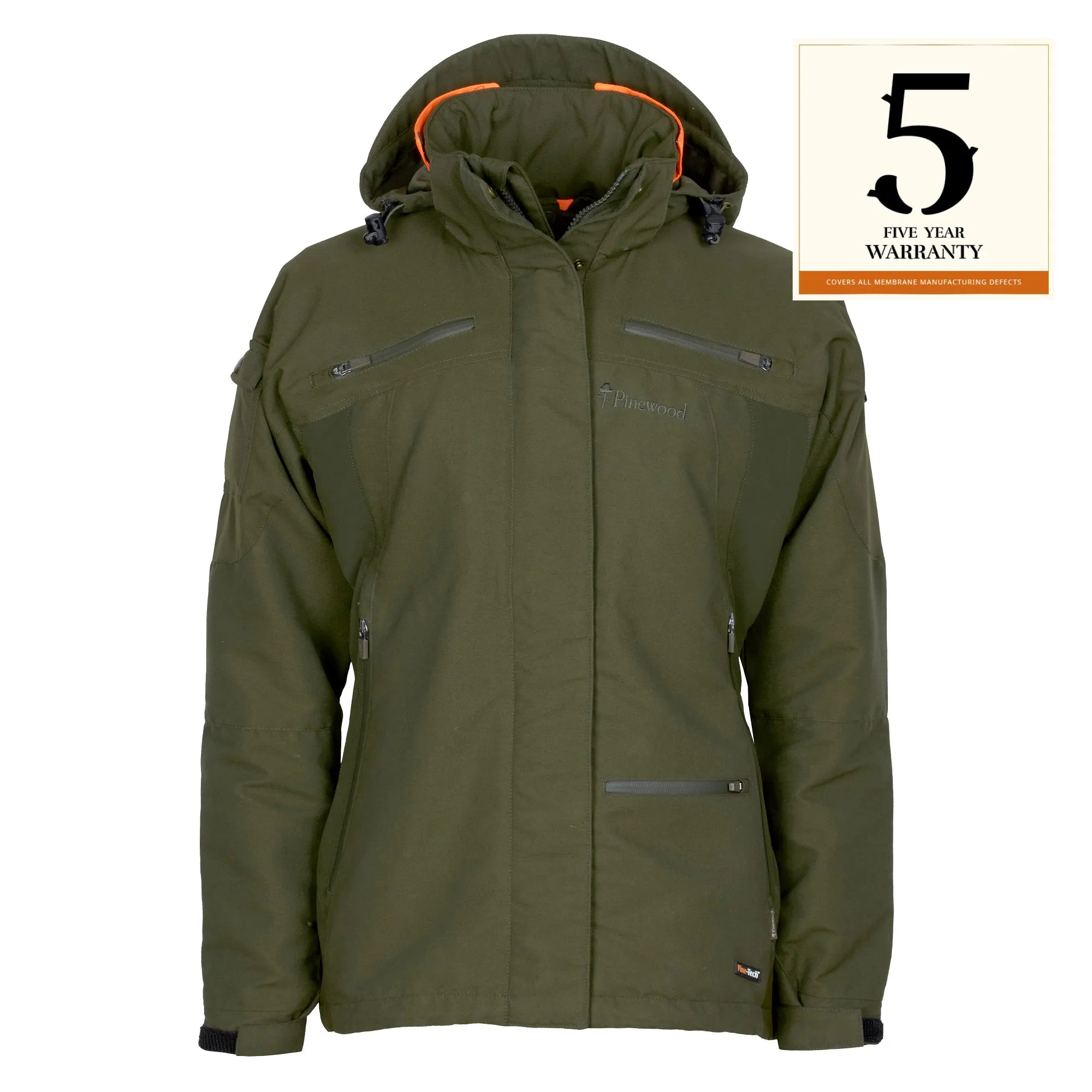 Pinewood® Hunter Pro Xtreme 2.0 Jacket W's – Moss Green (135) – 3890