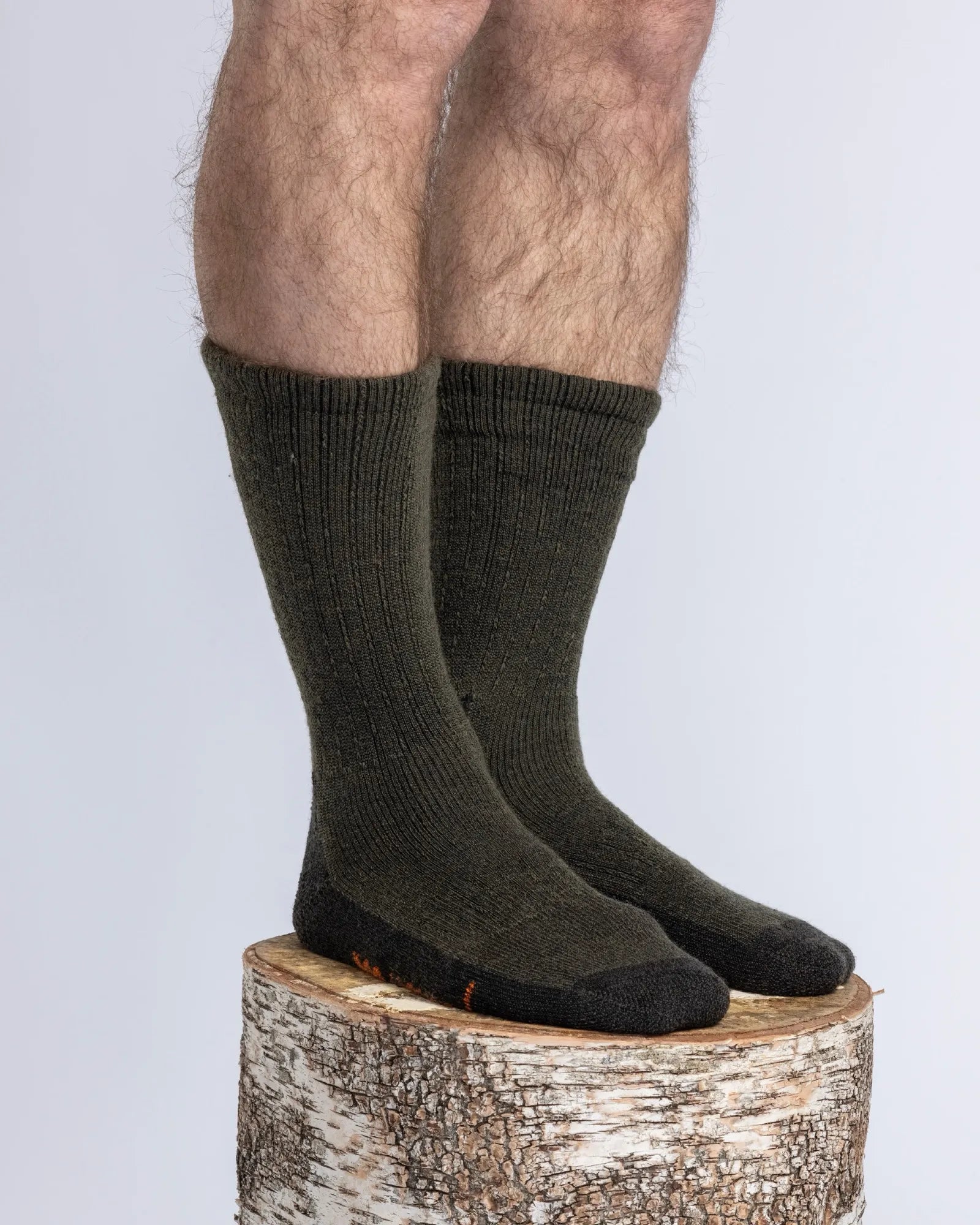 Pinewood® Hunters Terry Wool Sock – Green/D.Green (104) – 1172