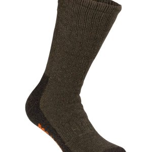 Pinewood® Hunters Terry Wool Sock – Green/D.Green (104) – 1172