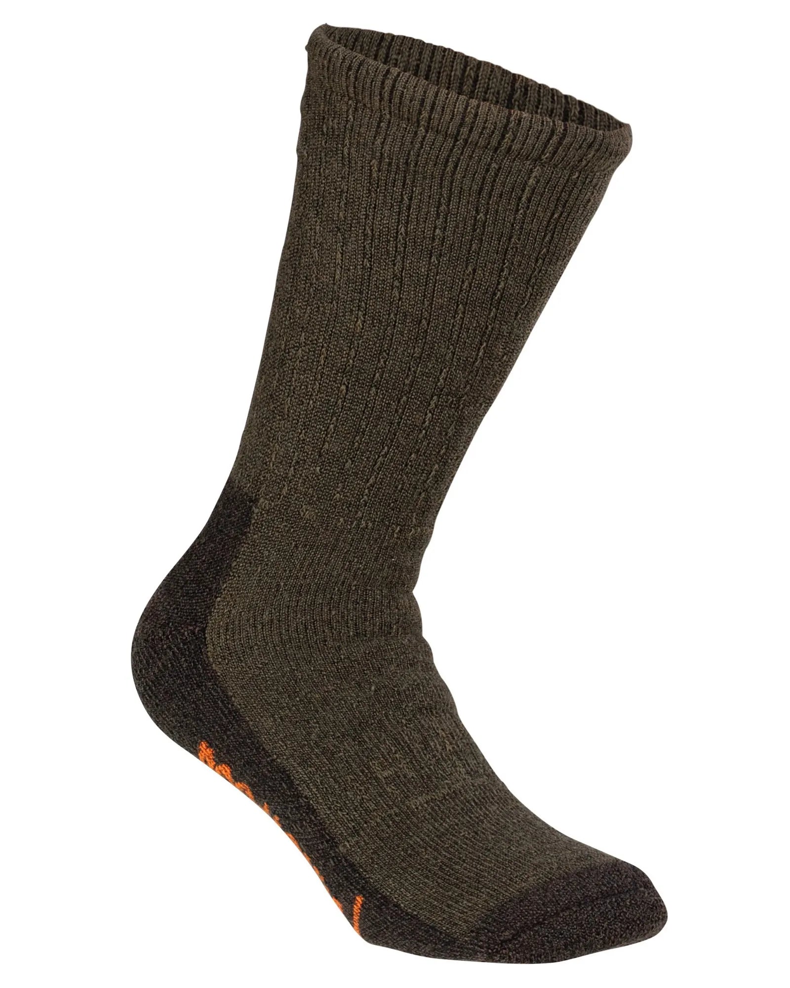 Pinewood® Hunters Terry Wool Sock – Green/D.Green (104) – 1172