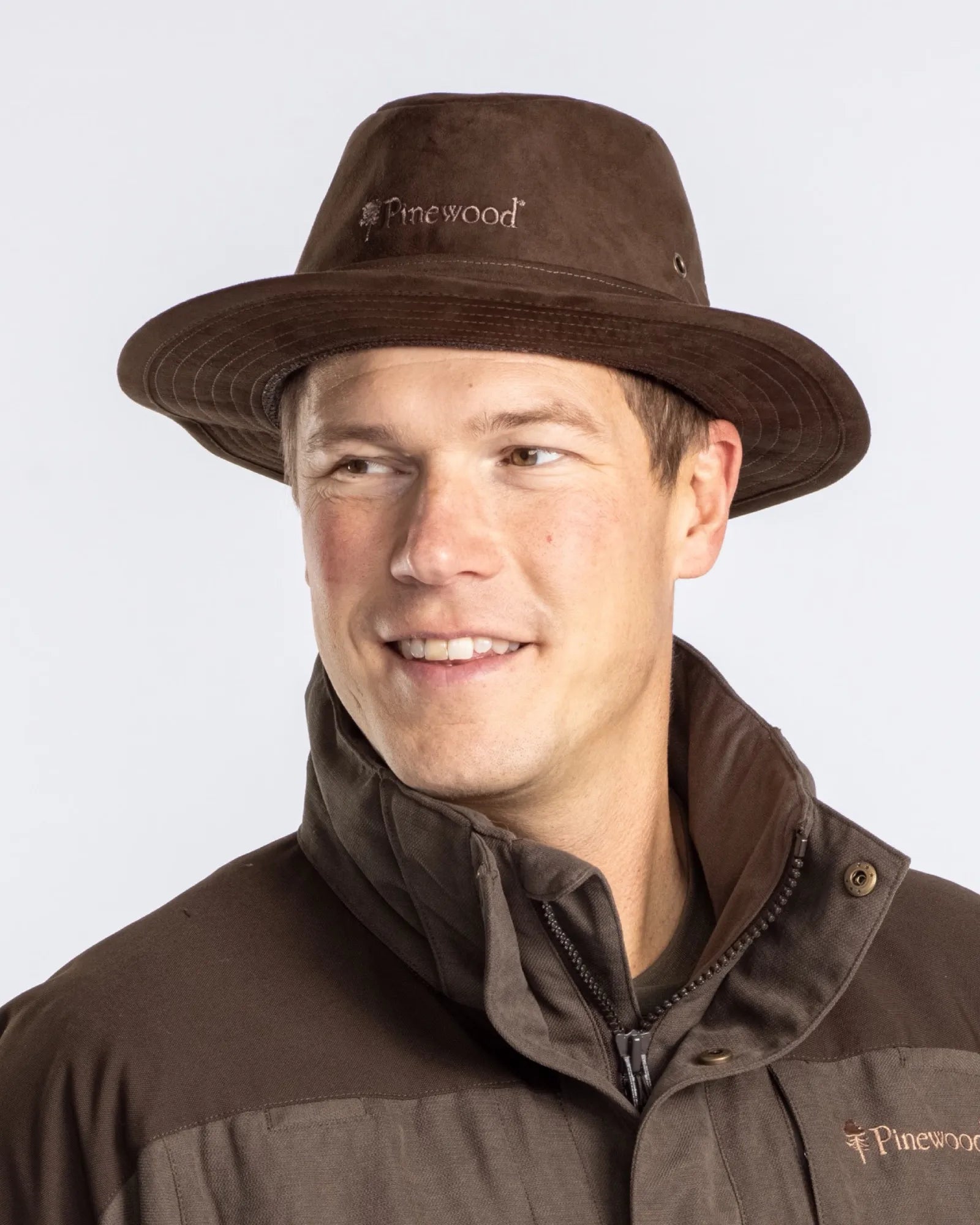 Pinewood® Hunting Hat – Suede Brown (241) – 9516