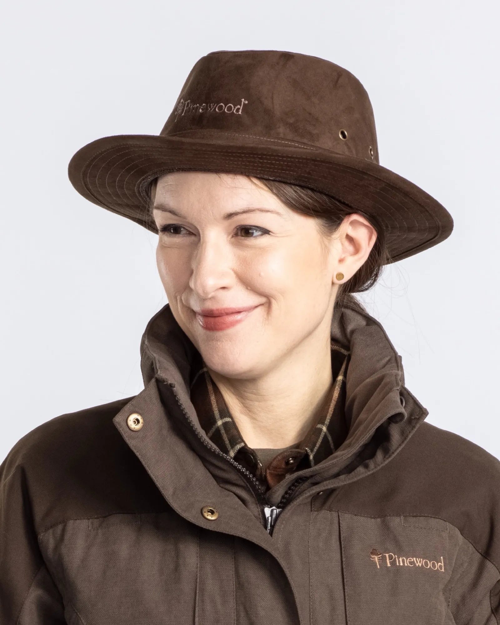 Pinewood® Hunting Hat – Suede Brown (241) – 9516