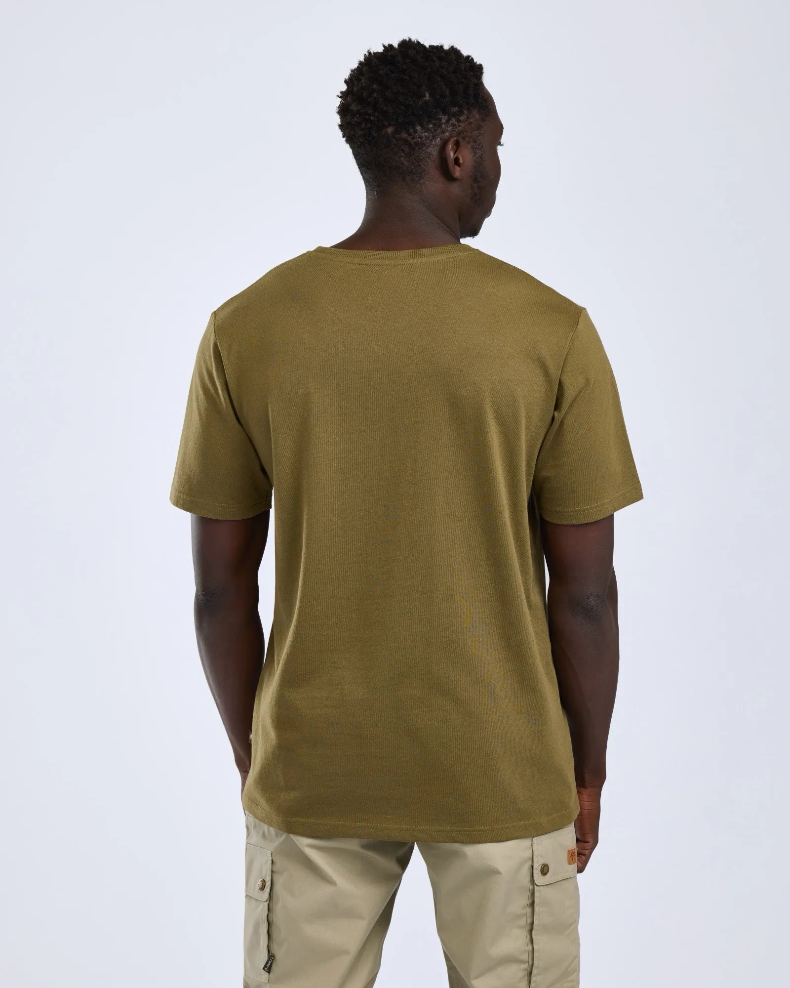 Pinewood® Hunting T-shirt M's – Olive Mel (148) – 5476