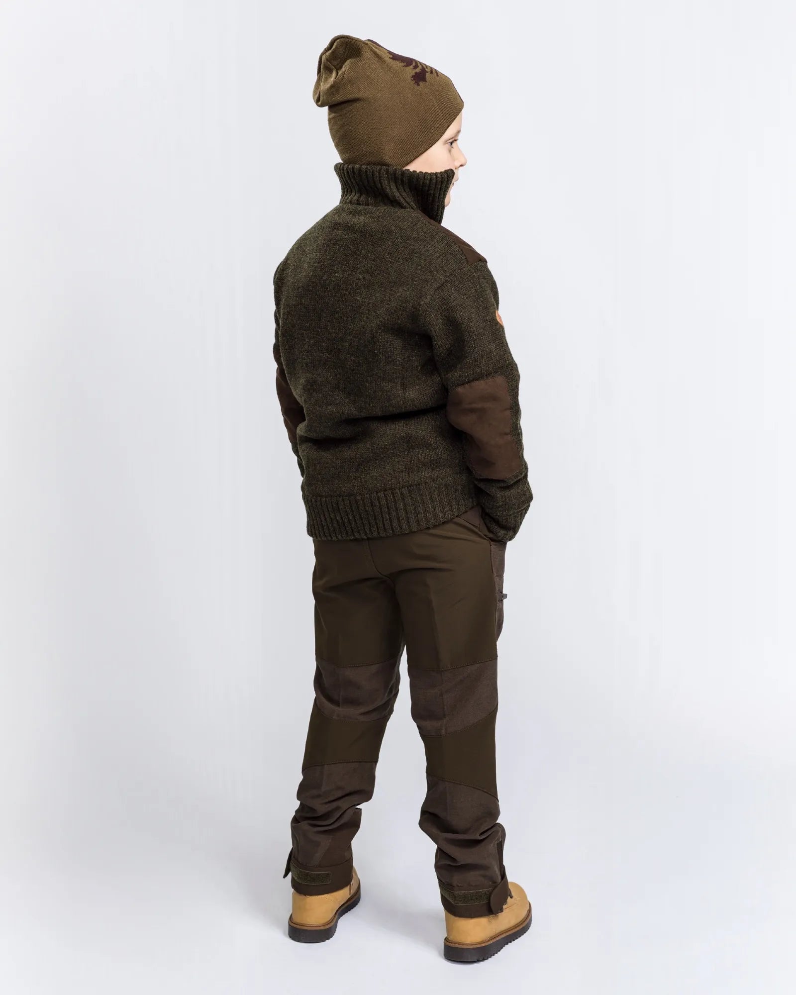 Pinewood® Hurricane Sweater K's – D.Green Mel (142) – 6648