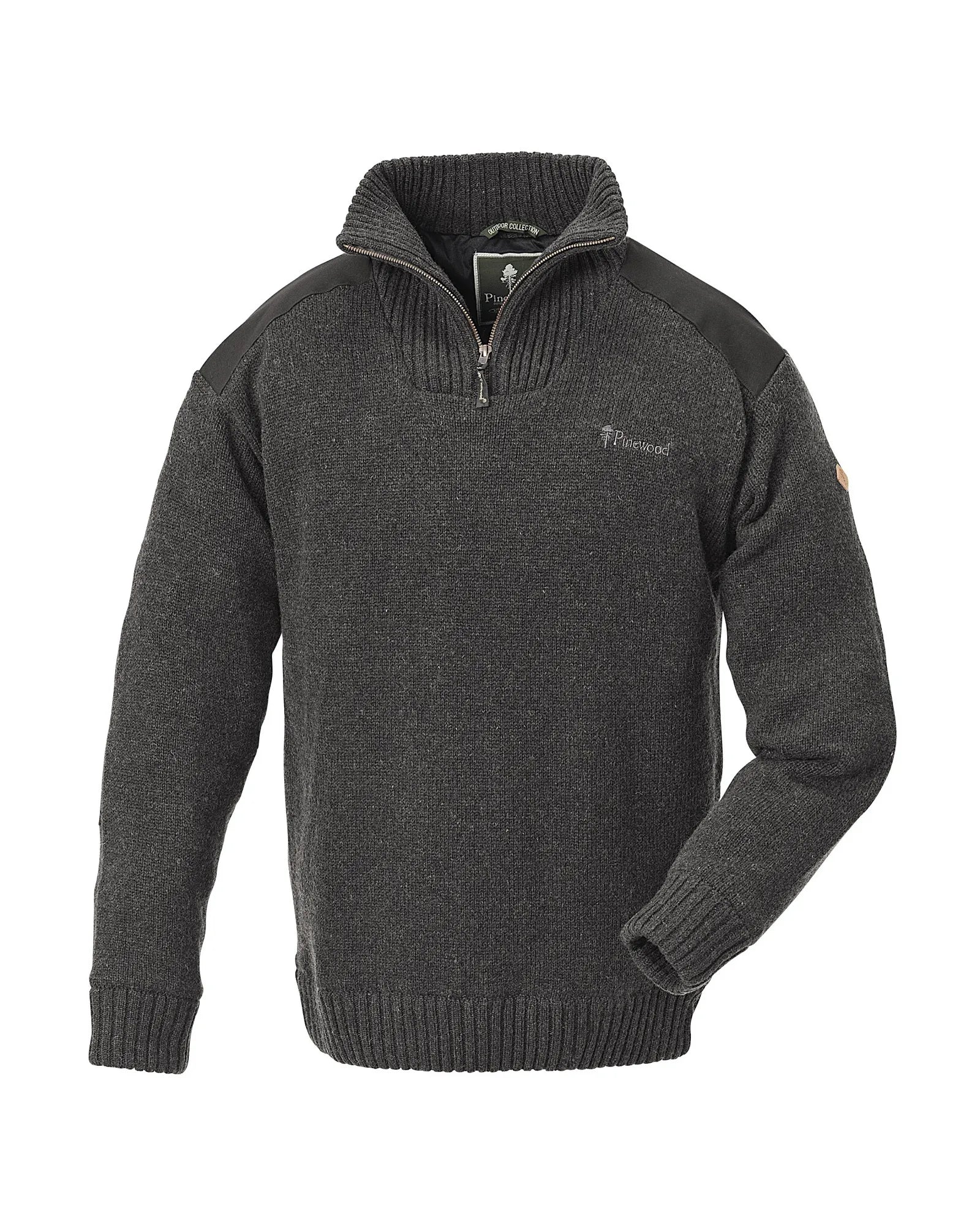 Pinewood® Hurricane Sweater M's – D.Grey Mel (423) – 9648