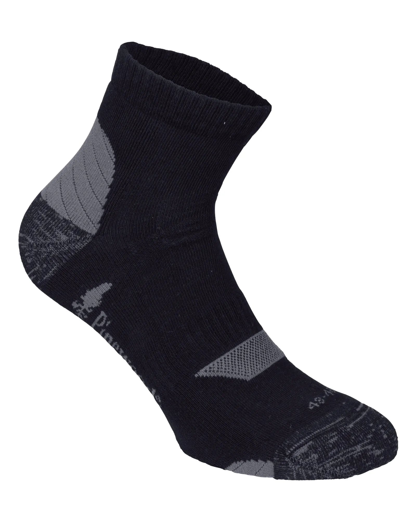 Pinewood® InsectSafe Cotton Socks - Mid – Black (400) – 1156