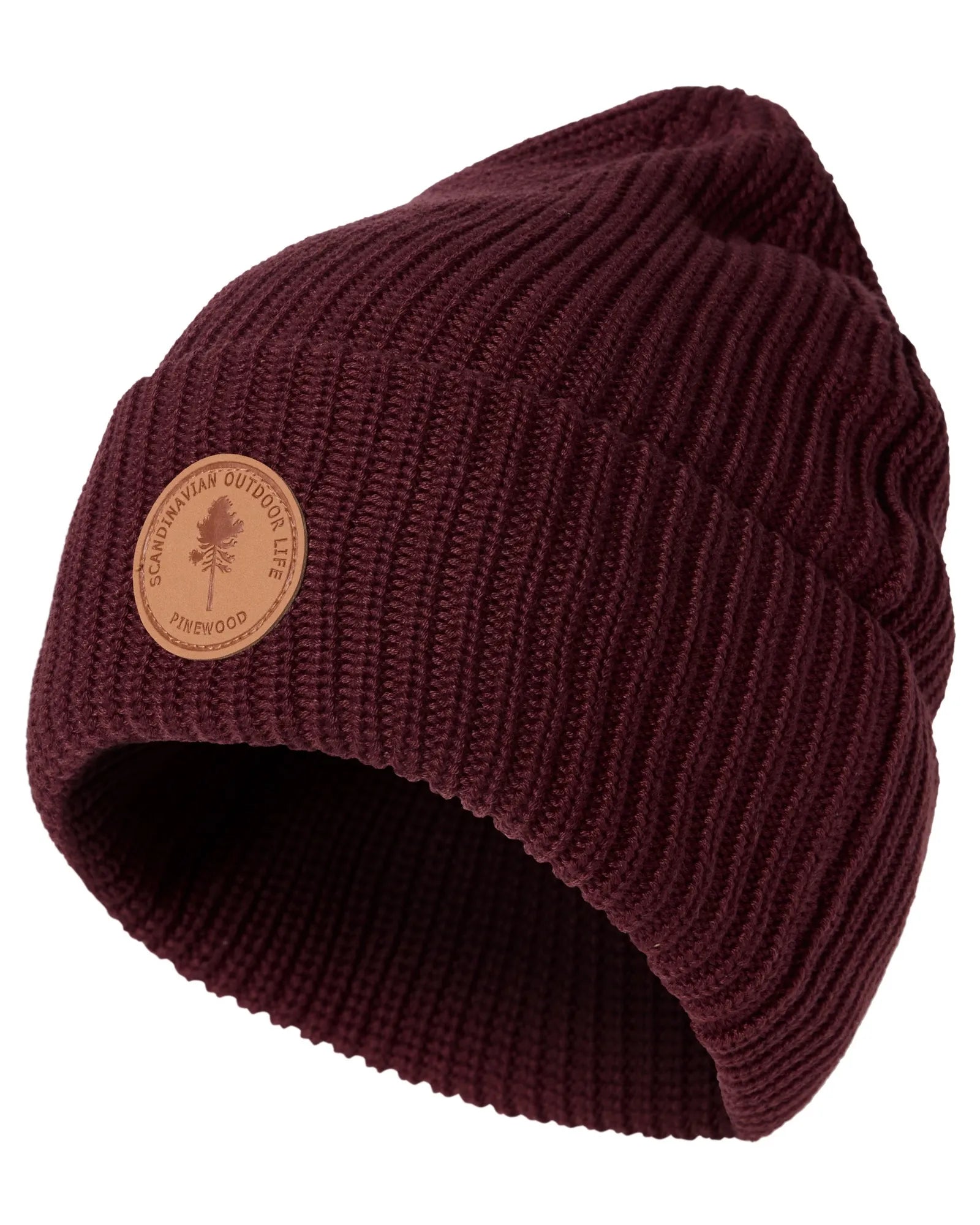 Pinewood® Knitted Beanie – Earth Plum (815) – 1190