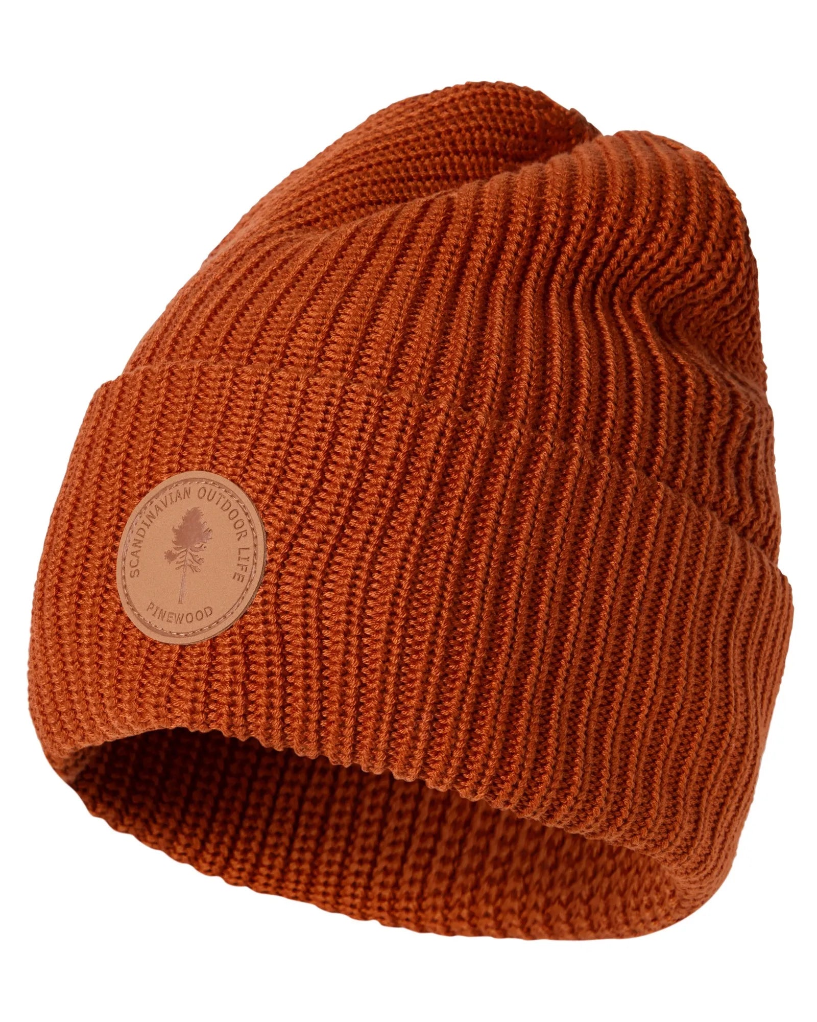 Pinewood® Knitted Beanie – Orange Clay (851) – 1190