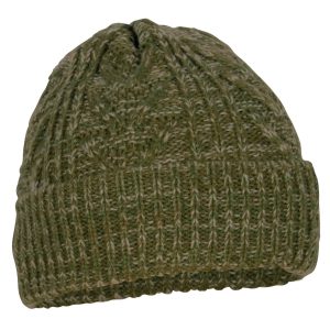 Pinewood® Knitted Melange Hat – Green Mel (116) – 1174