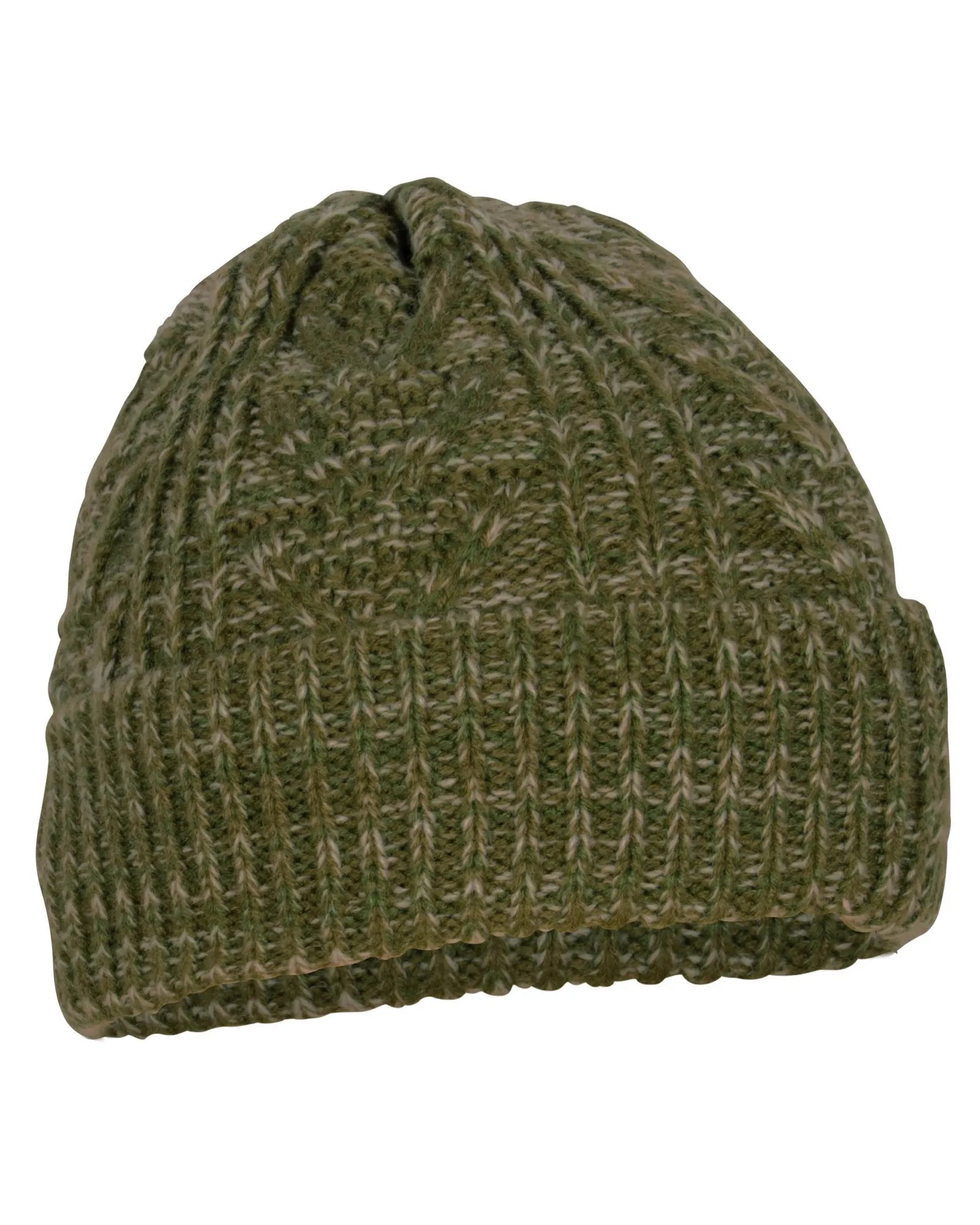 Pinewood® Knitted Melange Hat – Green Mel (116) – 1174