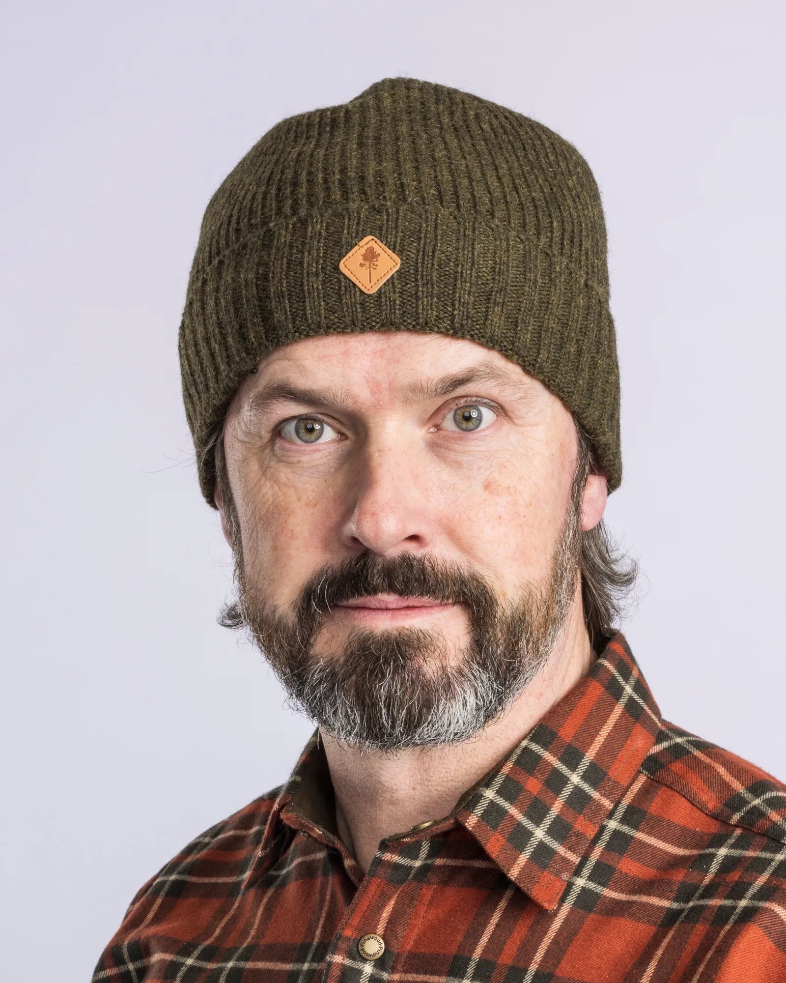 Pinewood® Knitted Wool Hat – Mossgreen Mel (194) – 1121