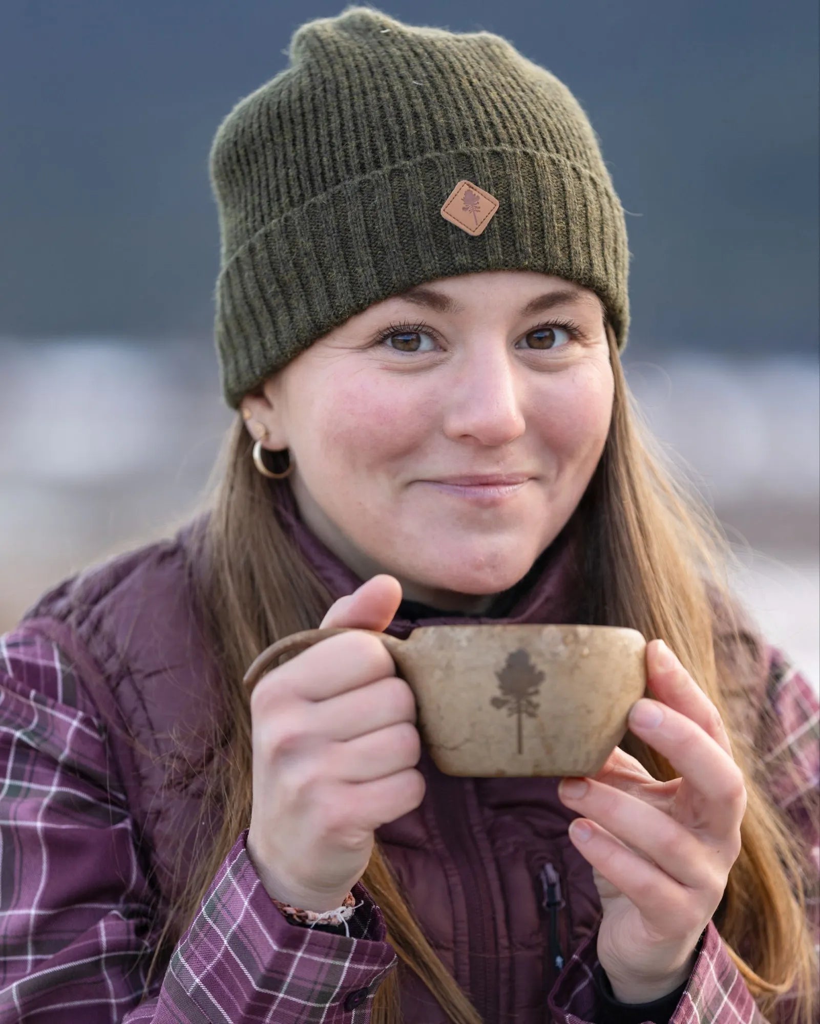 Pinewood® Knitted Wool Hat – Mossgreen Mel (194) – 1121