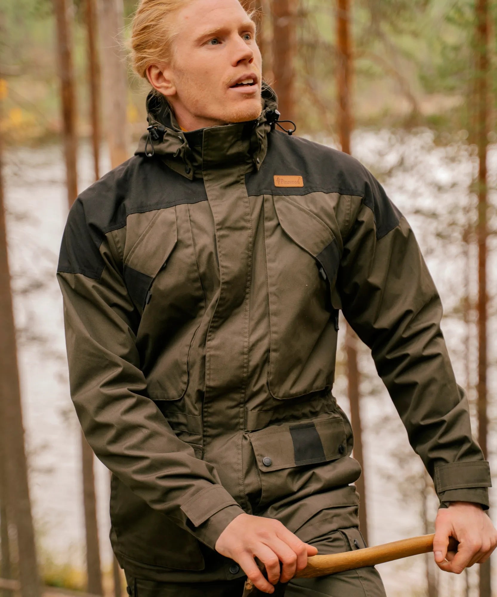 Pinewood® Lappland Extreme 2.0 Jacket M's – MossGreen/Black (153) – 5390