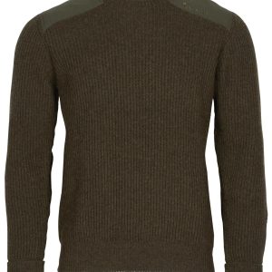 Pinewood® Lappland Rough Sweater M's – Mossgreen Mel (194) – 5486