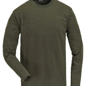 Pinewood® Long Sleeve 2-Pack T-shirt M's – Green (100) – 7447