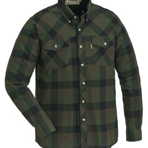 Pinewood® Lumbo Shirt M's – Green/Black (101) – 9525
