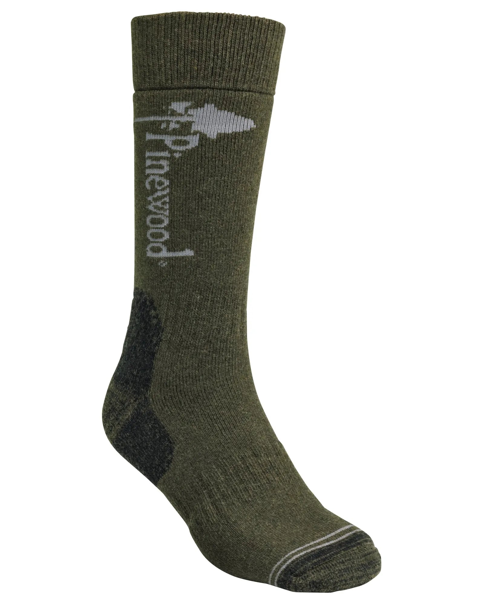 Pinewood® Melange Sock – Olive Mel (148) – 9501