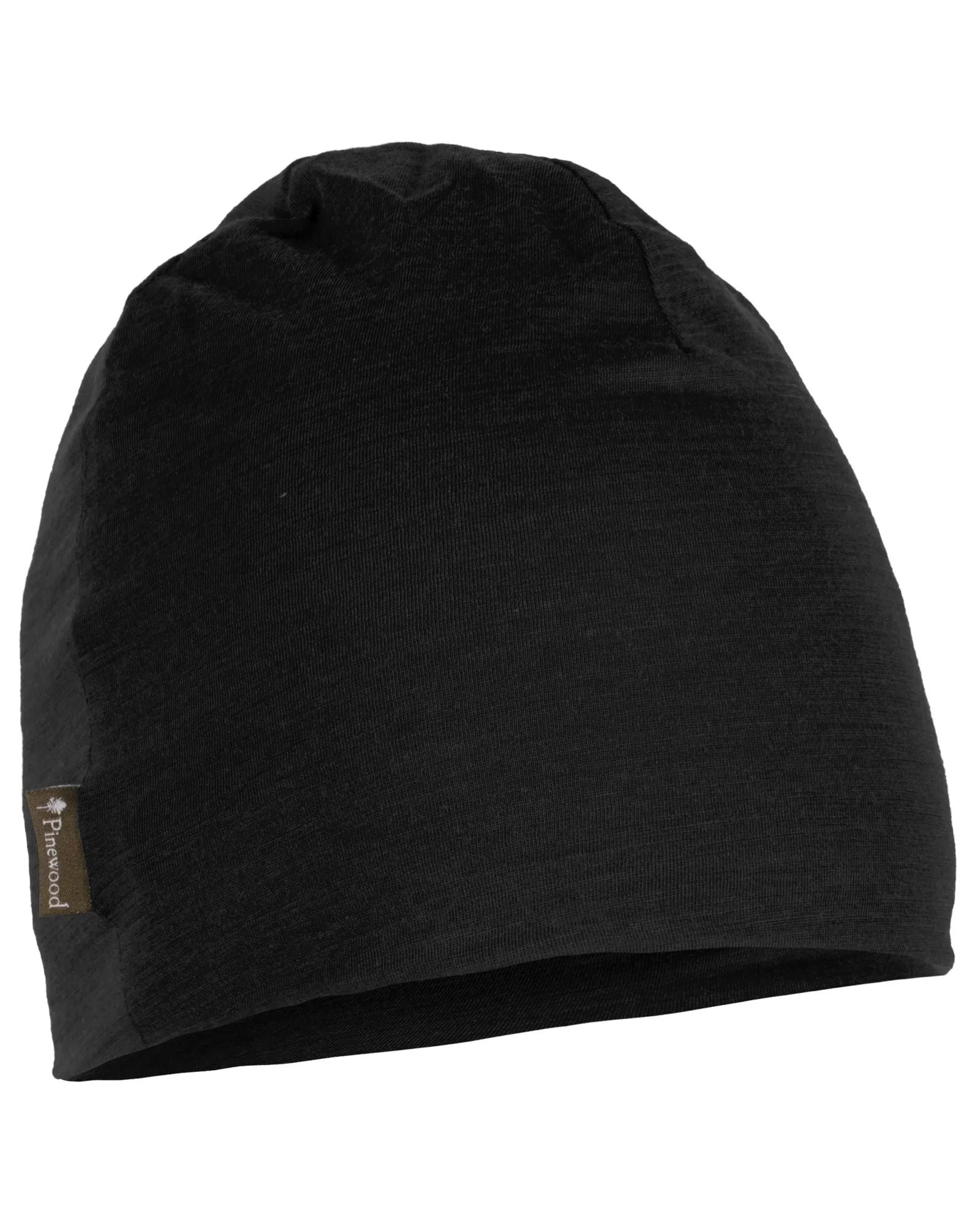 Pinewood® Merino Wool Beanie – Black (400) – 1166