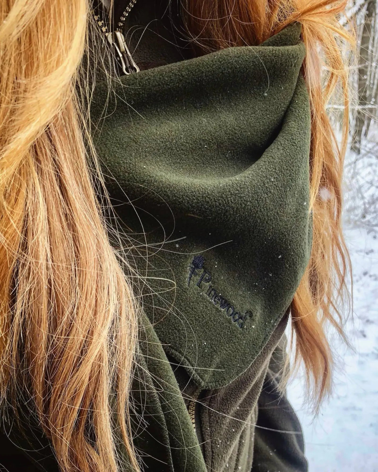Pinewood® Microfleece Scarf – Green (100) – 9102