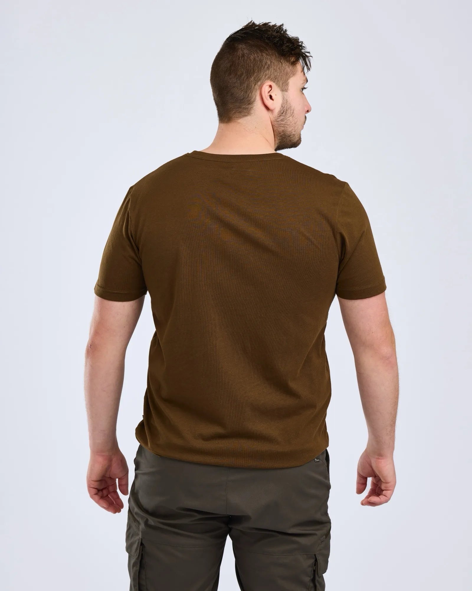Pinewood® Moose T-shirt M's – H.Brown (209) – 5466
